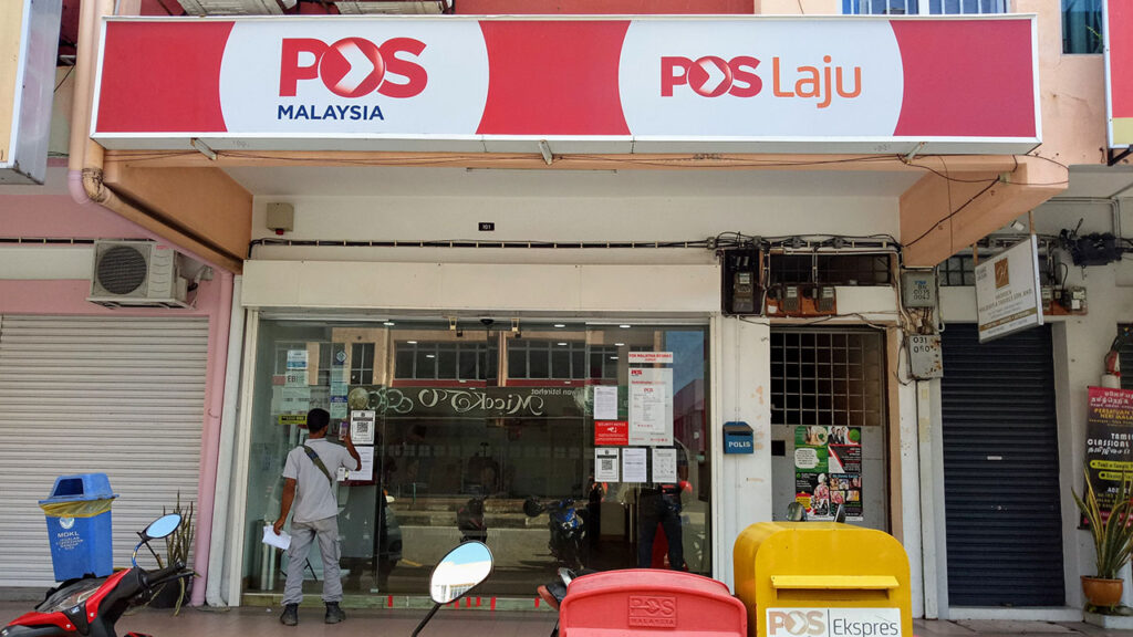 masa operasi pejabat pos banting