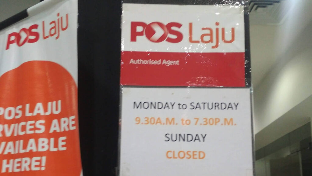 masa operasi pejabat pos giant putra heights