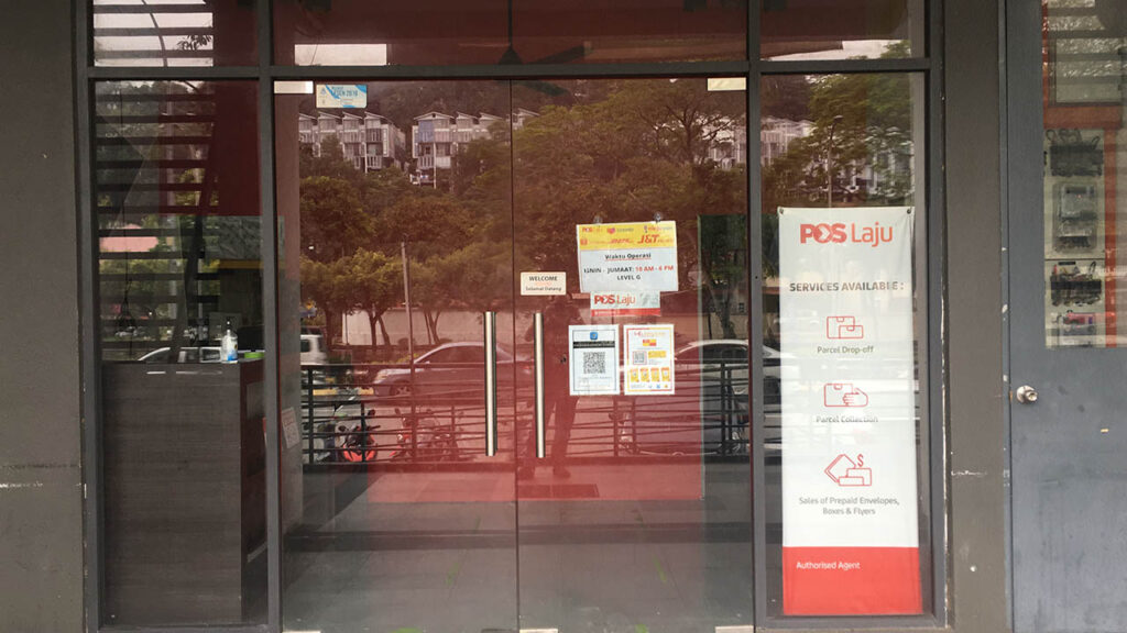 masa operasi pejabat pos laju bandar baru selayang (authorized agent)