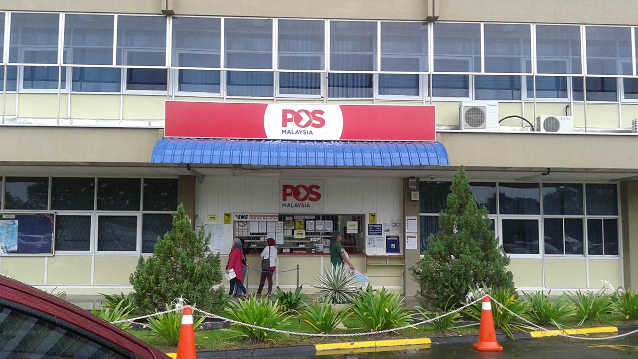 masa operasi pejabat pos rumah persekutuan sandakan