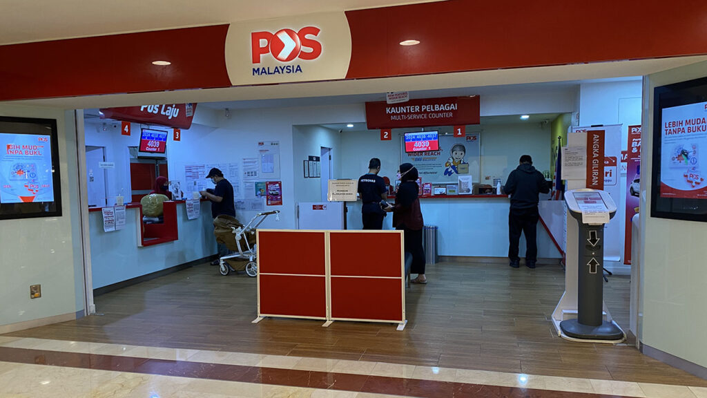 masa operasi pejabat pos suria klcc