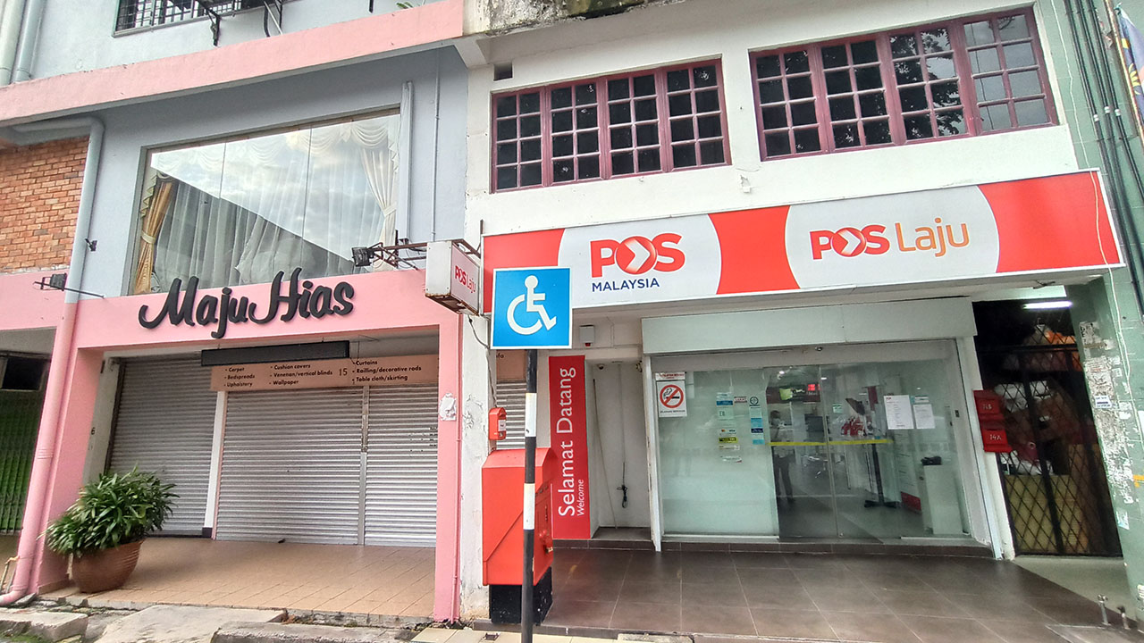 masa operasi pejabat pos taman melawati