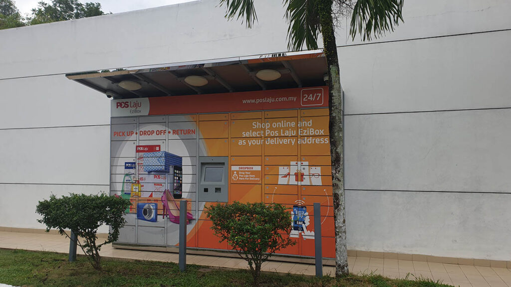 pejabat pos laju ezibox petronas saujana puchong