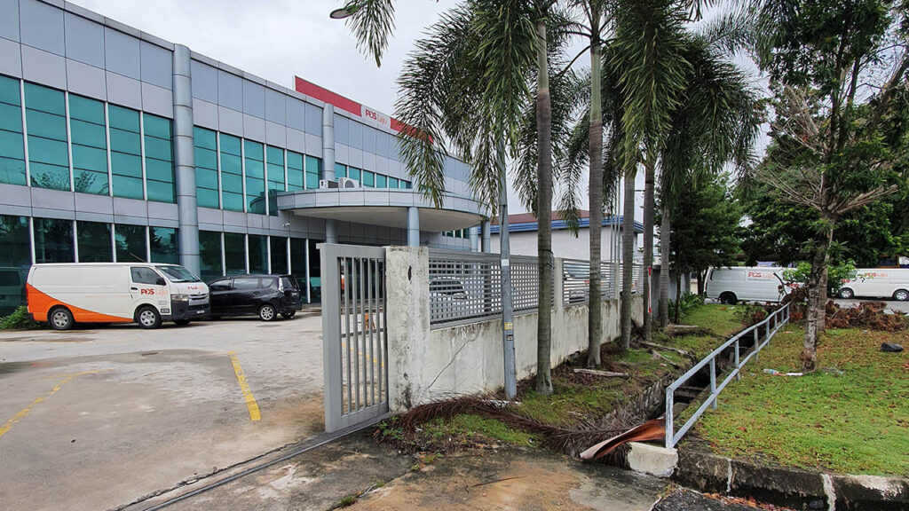 pejabat pos laju taman perindustrian puchong malaysia