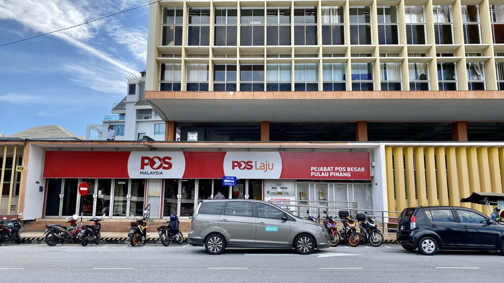 pejabat pos utama penang