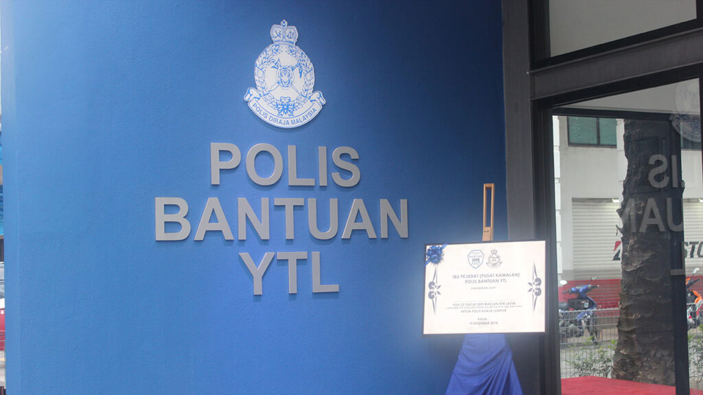 lokasi ibu pejabat polis bantuan ytl