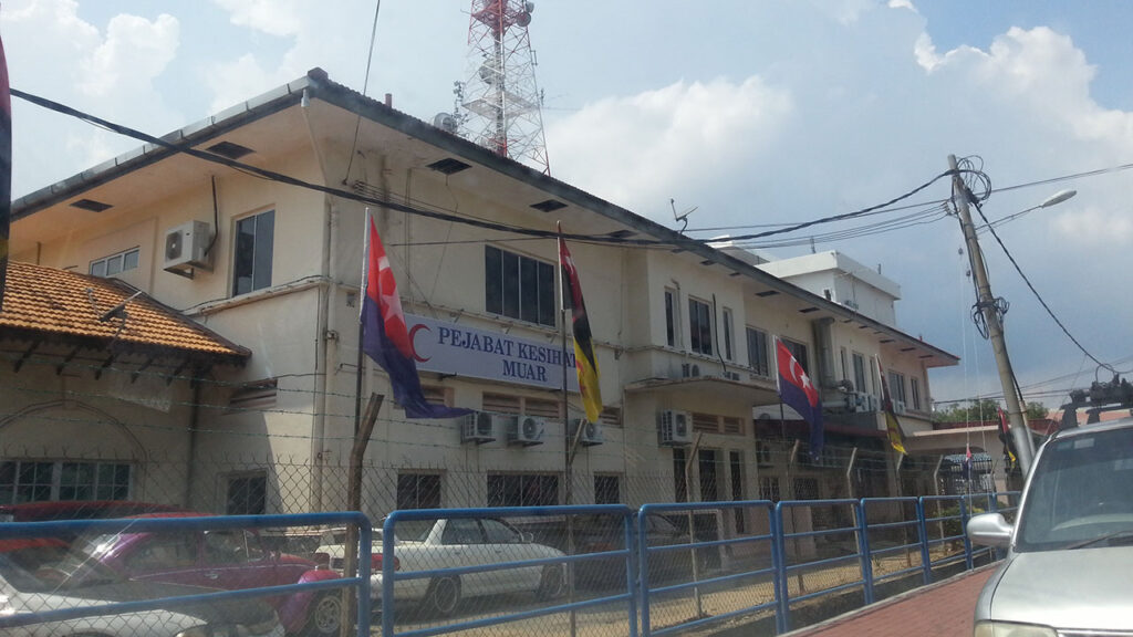 pejabat kesihatan johor muar