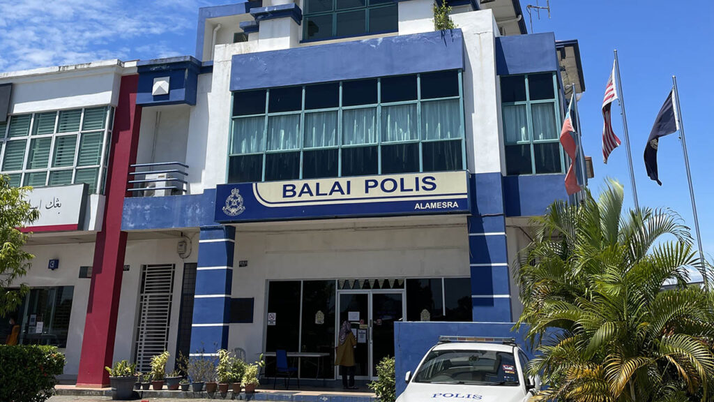 balai polis alamesra