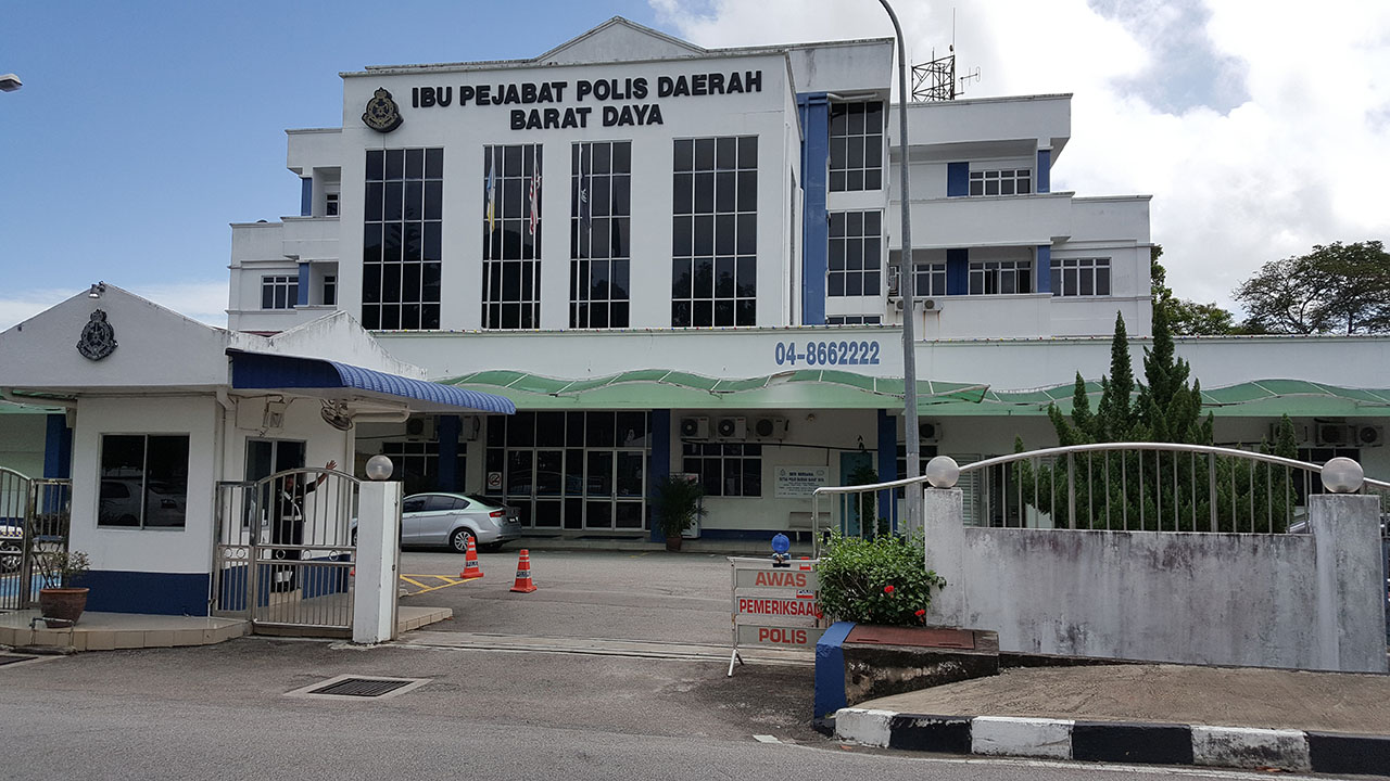 imej balai polis balik pulau