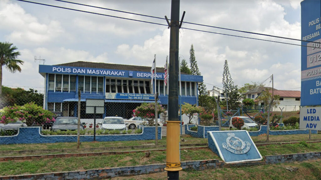 balai polis batu berendam