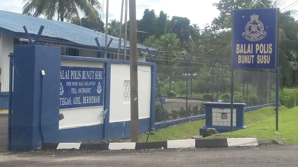 balai polis bunut susu