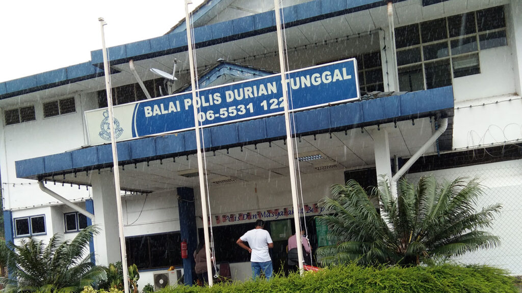 balai polis durian tunggal melaka