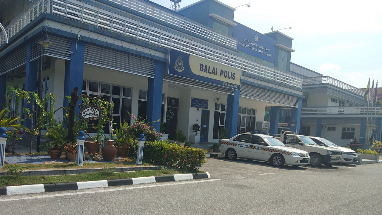 balai polis manjung (ibu pejabat polis daerah manjung)