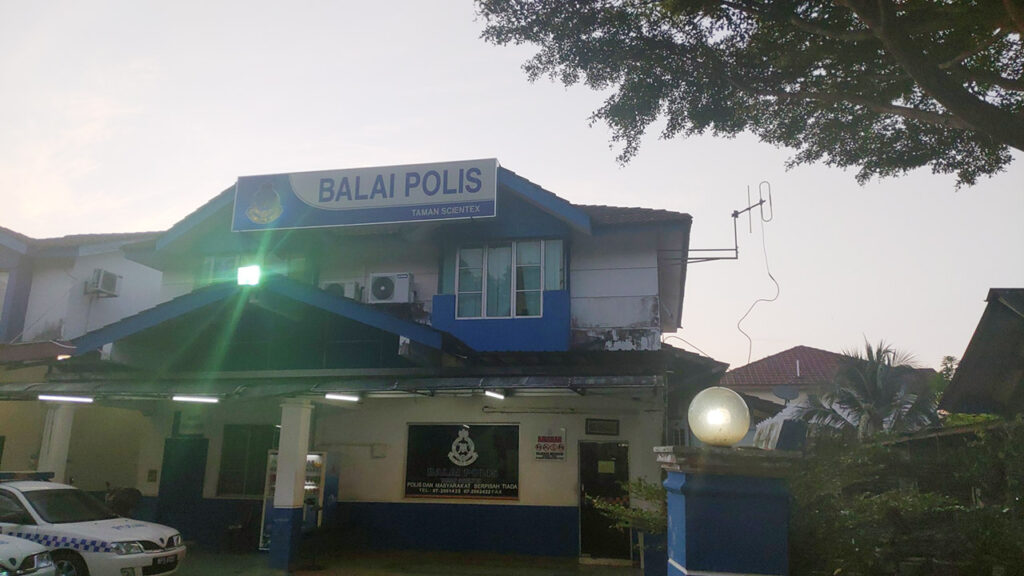 balai polis scientex