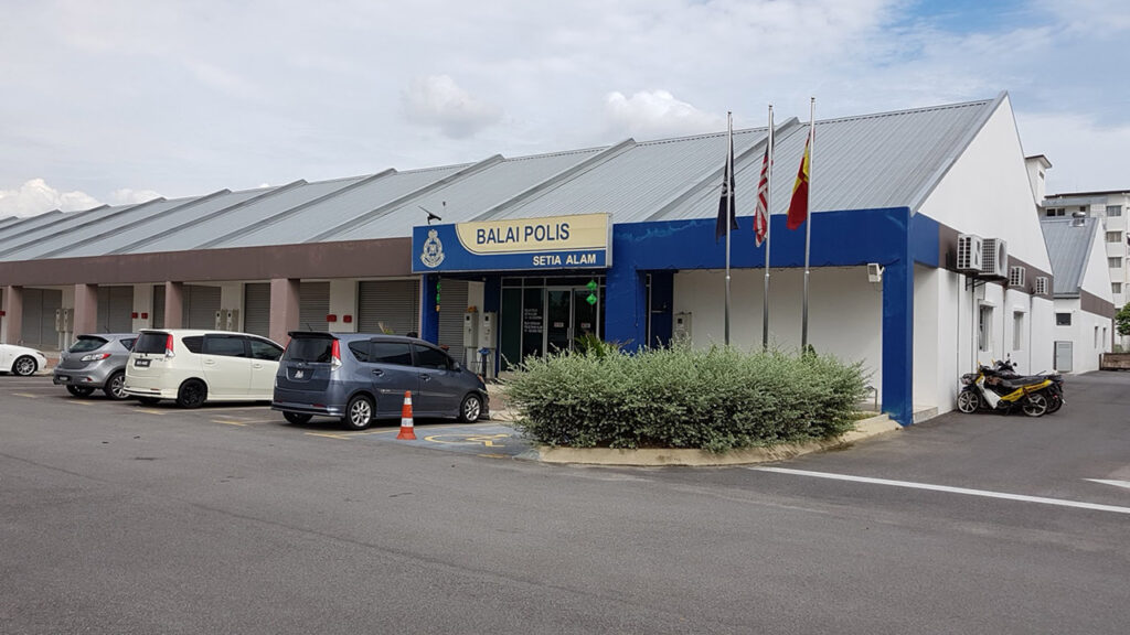 balai polis setia alam