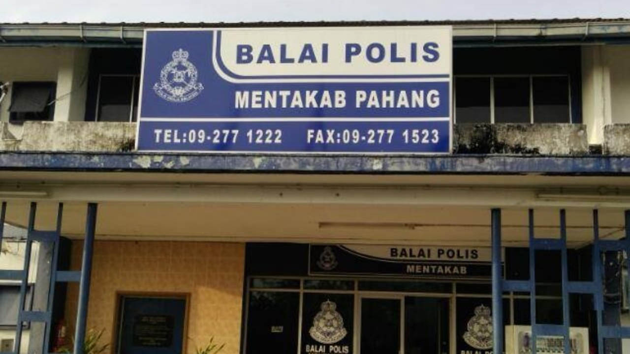 lokasi balai polis mentakab