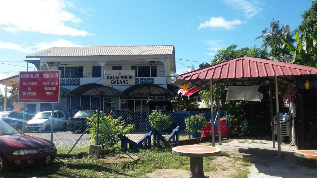 masa operasi balai polis badang, balai polis kedai buloh