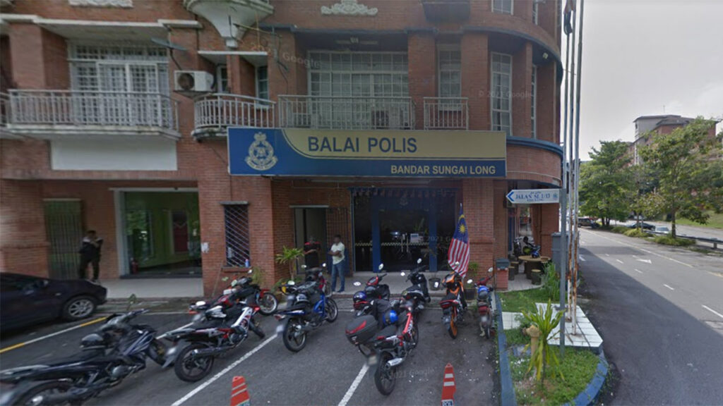 masa operasi balai polis bandar sungai long