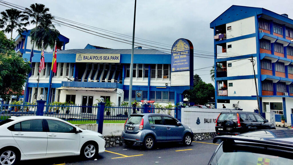 masa operasi balai polis sea park