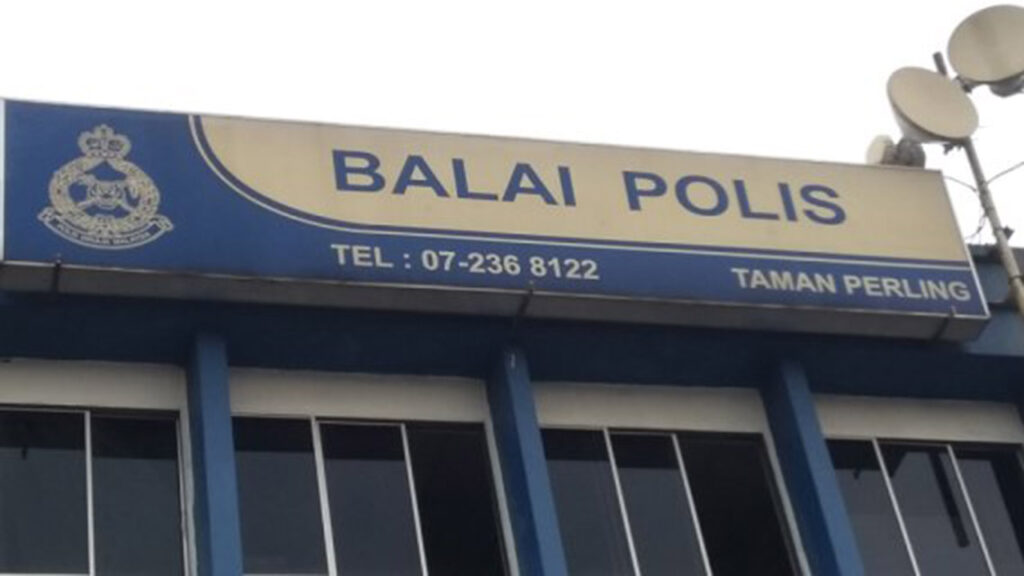 masa operasi balai polis taman perling