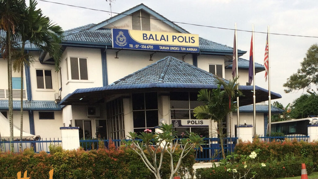 masa operasi balai polis taman ungku tun aminah