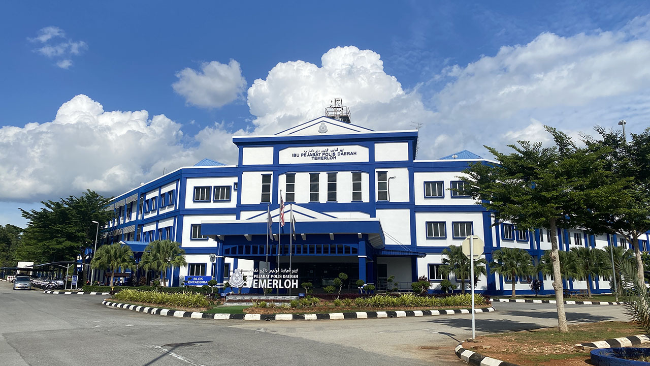 balai polis temerloh (ibu pejabat polis daerah temerloh)