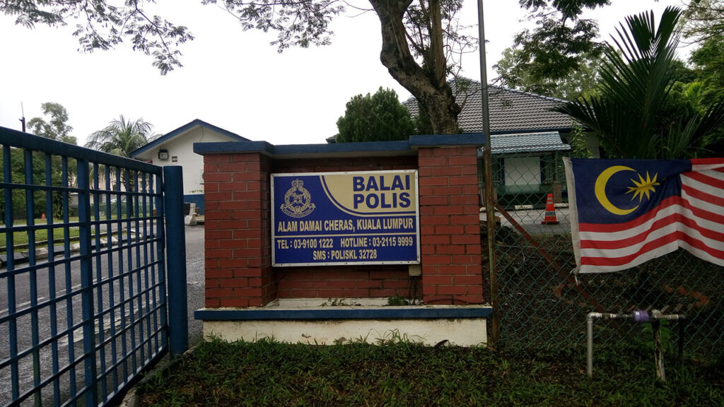 masa operasi balai polis alam damai