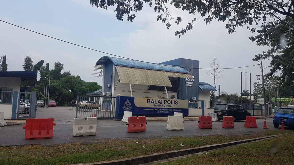 masa operasi balai polis bandar utama