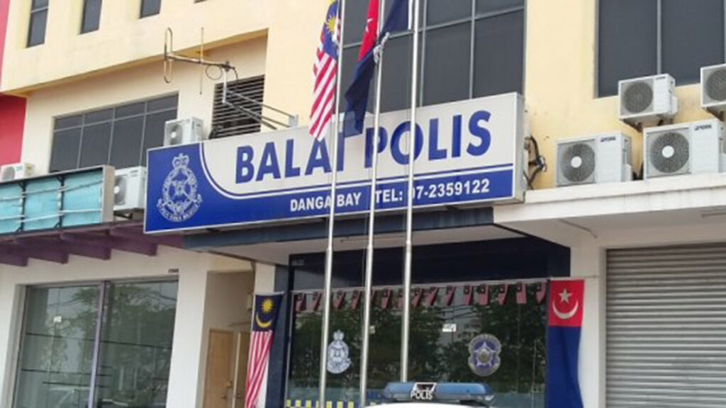 masa operasi balai polis danga bay