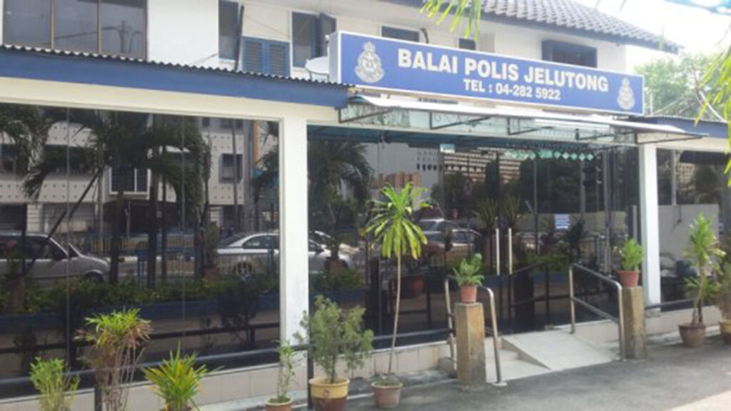 masa operasi balai polis jelutong