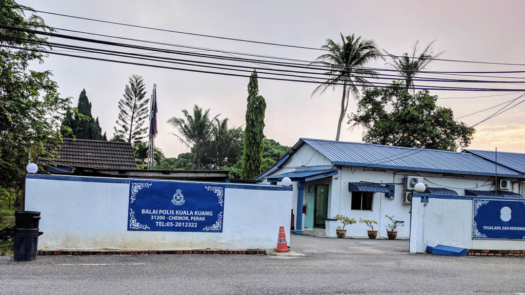 masa operasi balai polis kuala kuang