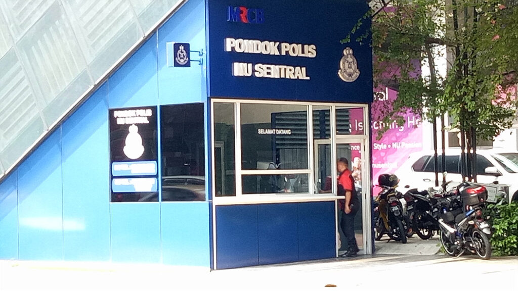 masa operasi balai polis nu sentral