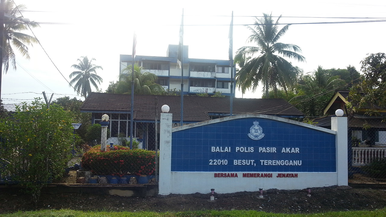 masa operasi balai polis pasir akar