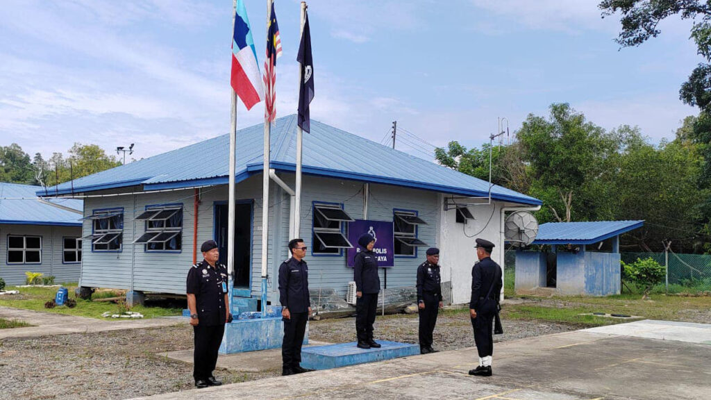 masa operasi balai polis pulau gaya