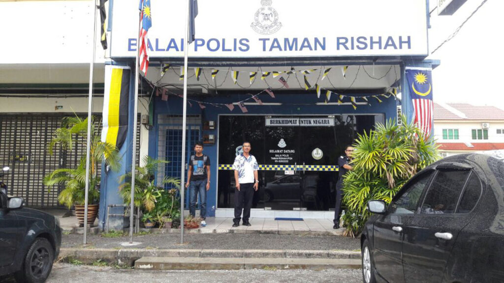 masa operasi balai polis taman rishah