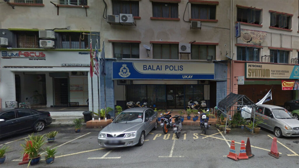 masa operasi balai polis ukay perdana