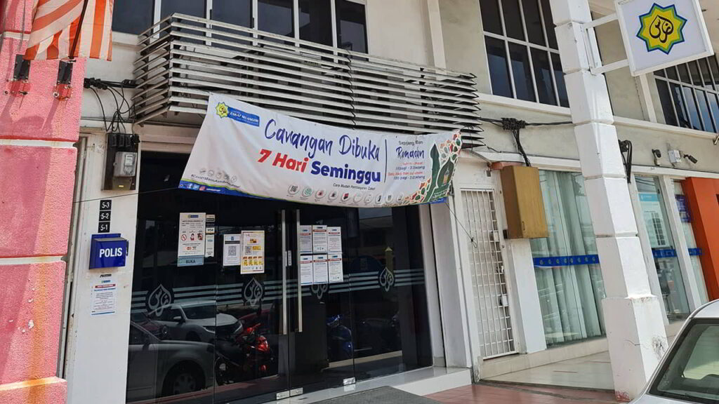 kaunter lembaga zakat selangor (tanjong karang)