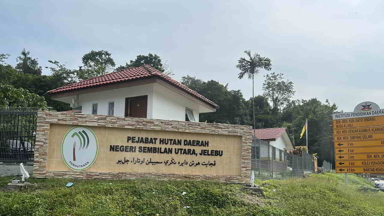 pejabat renjer hutan daerah jelubu, kuala klawang