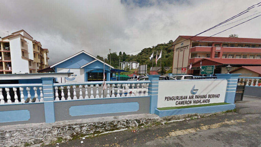 pengurusan air pahang (paip) daerah cameron highlands