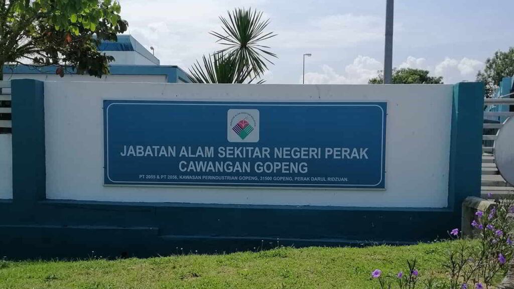 jabatan alam sekitar cawangan gopeng