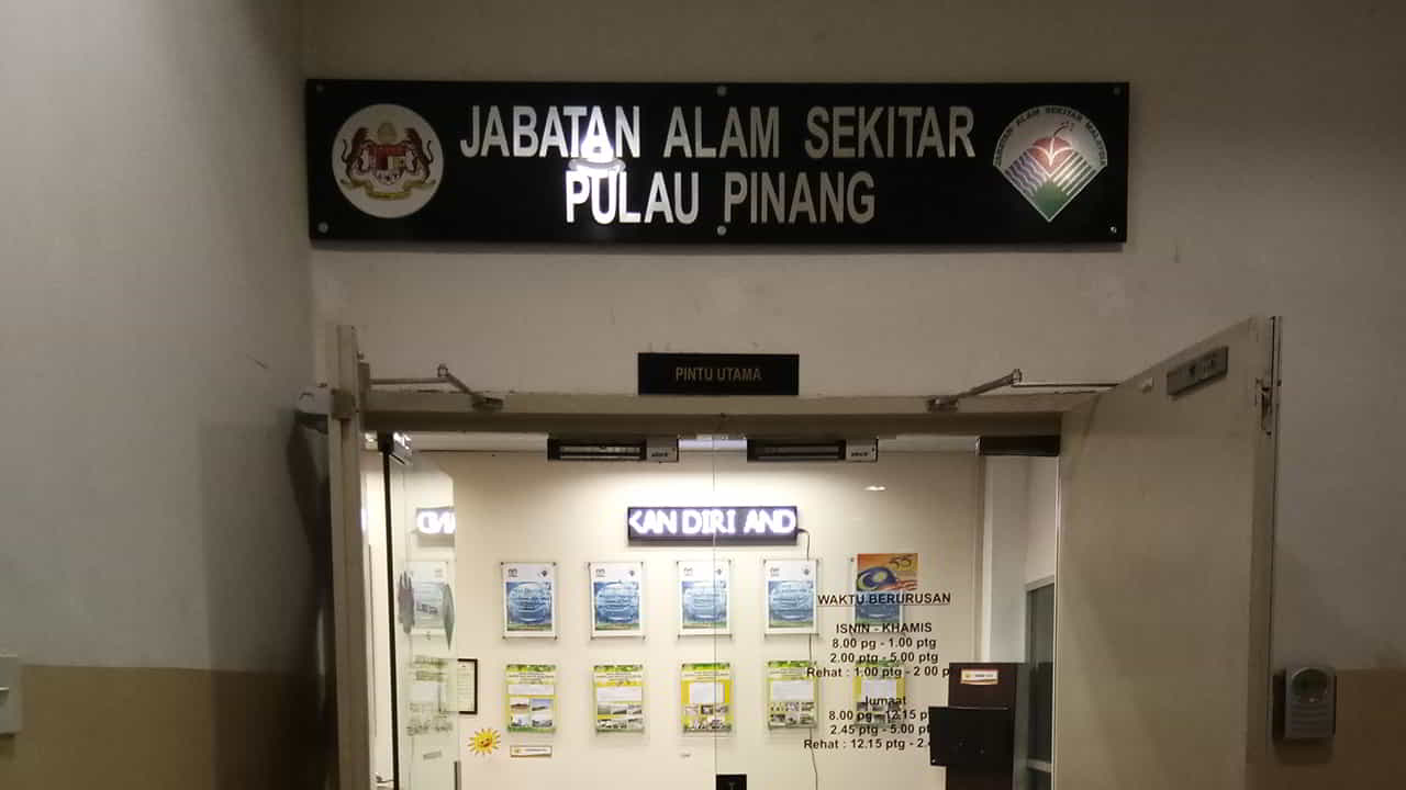 jabatan alam sekitar pulau pinang