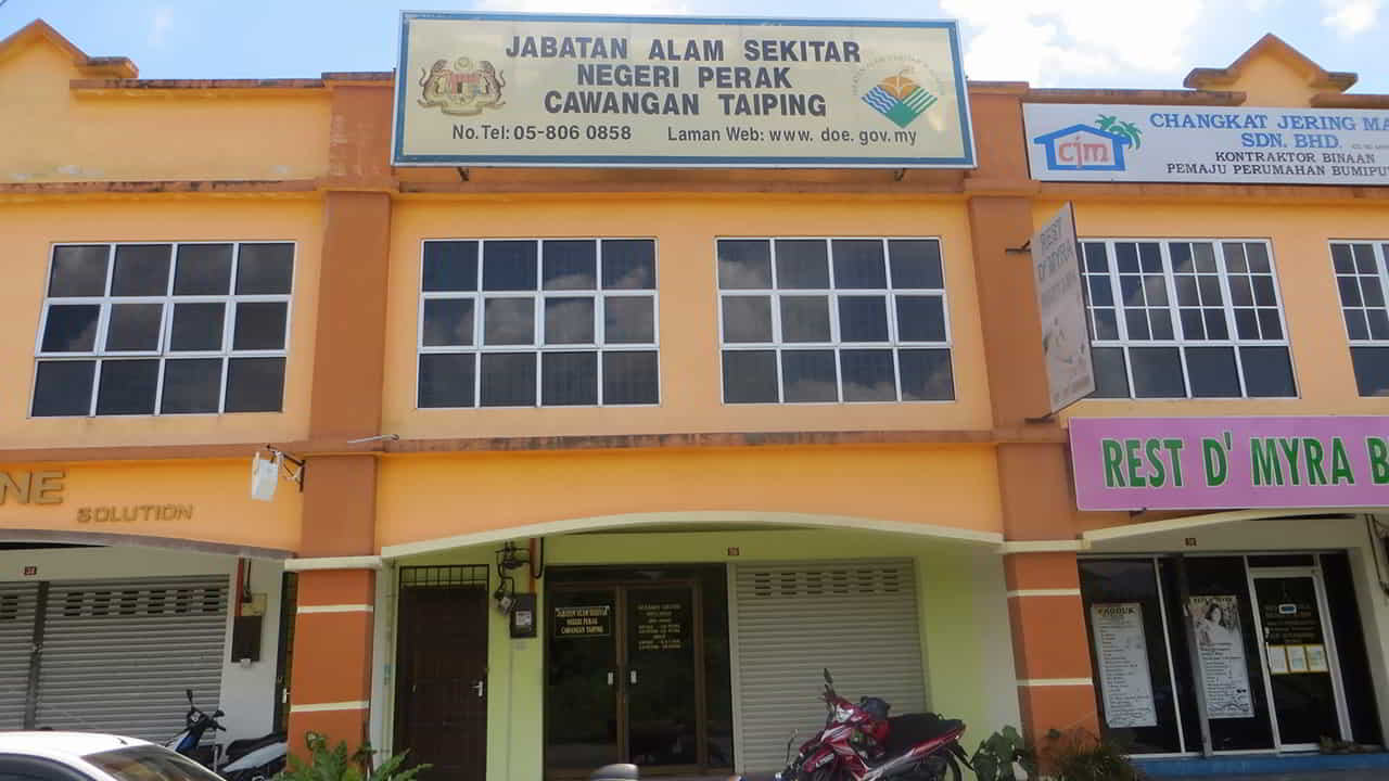 jabatan alam sekitar taiping