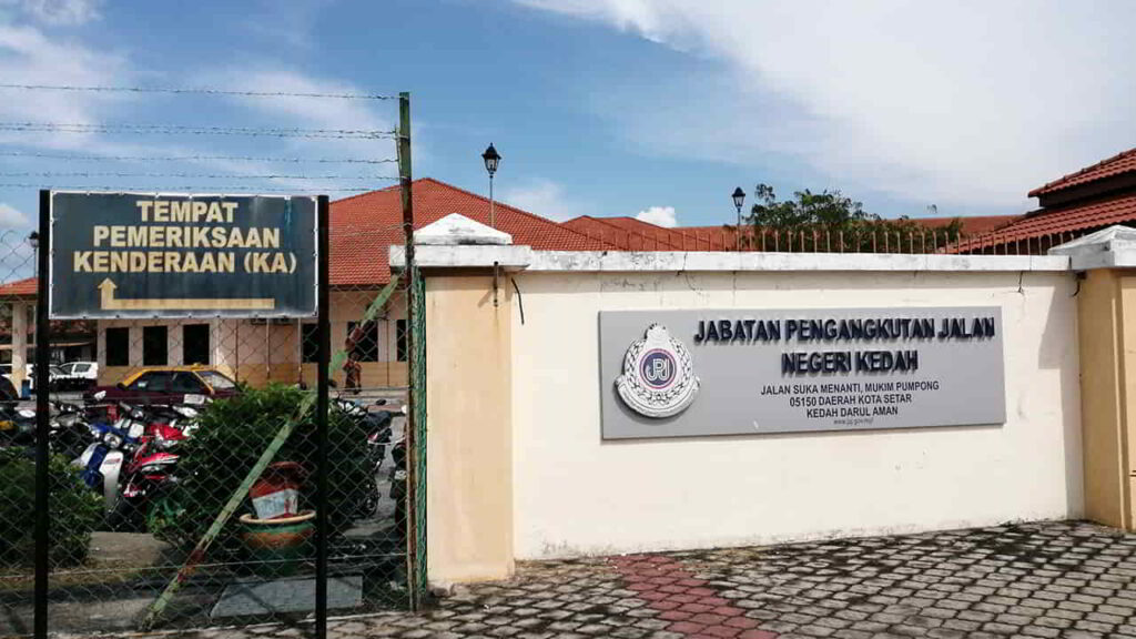 jabatan pengangkutan jalan negeri kedah