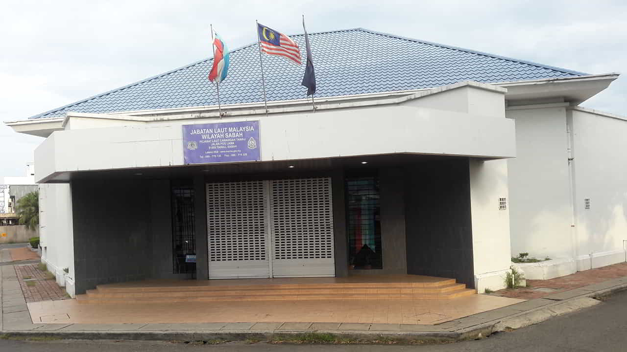 pejabat laut tawau, jabatan laut sabah