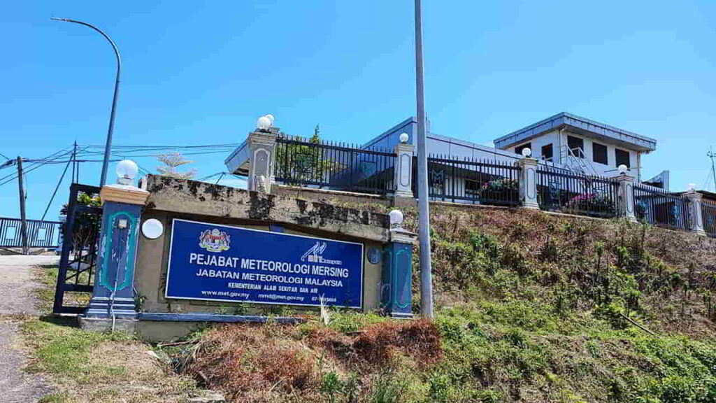 pejabat meteorologi mersing, jabatan meteorologi malaysia