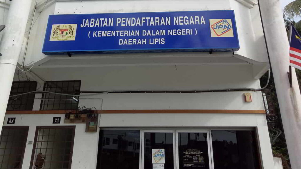 jabatan pendaftaran negara kuala lipis