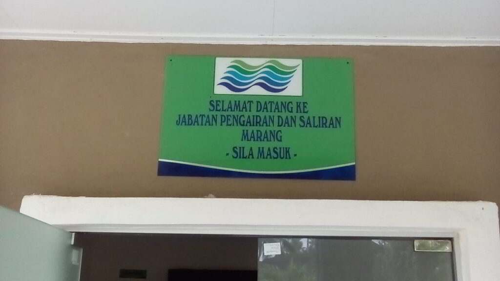 jabatan pengairan dan saliran daerah marang