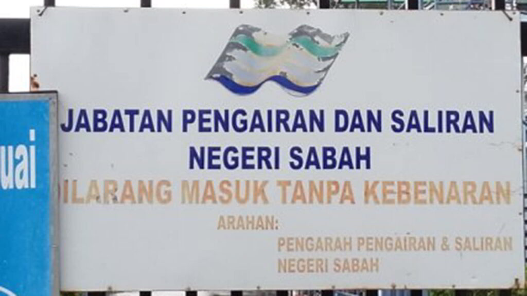 jabatan pengairan dan saliran negeri sabah