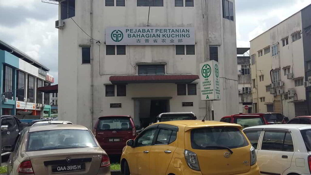 jabatan pertanian bahagian kuching