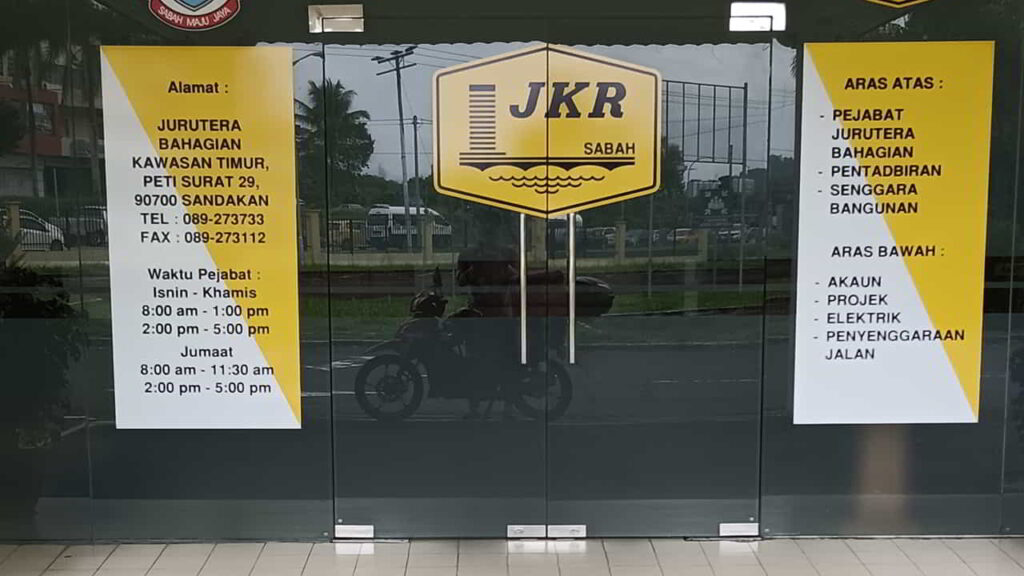 jabatan kerja raya sandakan